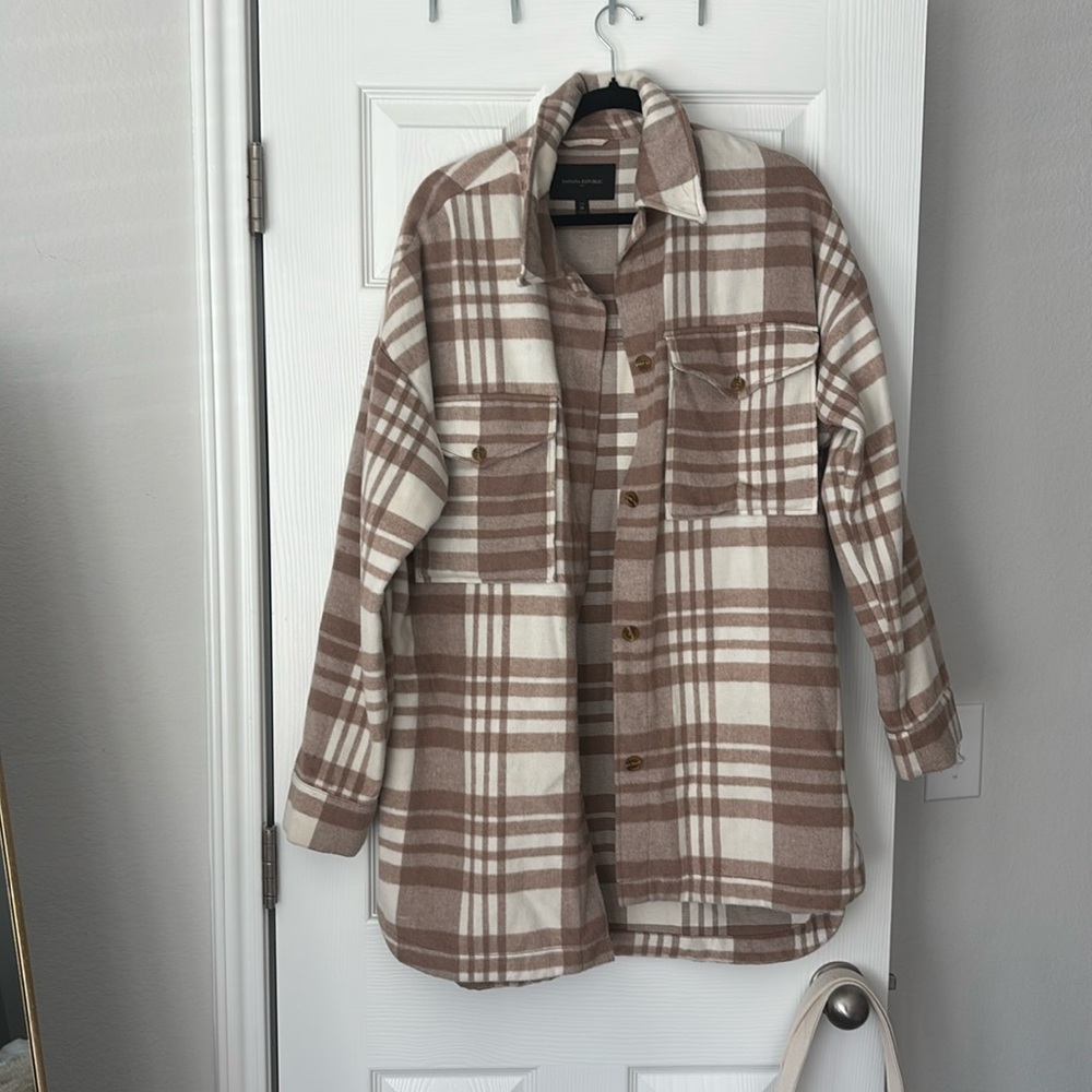 Banana Republic Plaid Jacket